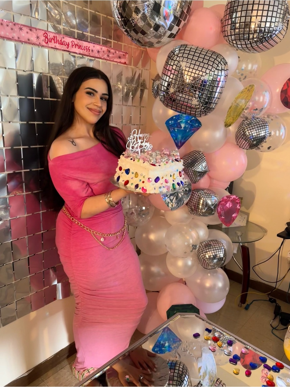 Pink Maxi Dress